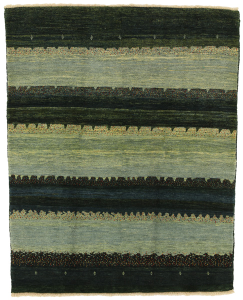 Gabbeh - Qashqai Persian Carpet 195x155