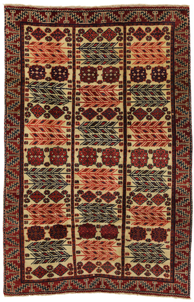 Gabbeh - Qashqai Persian Carpet 220x143