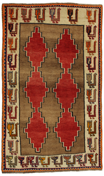 Gabbeh - Qashqai Persian Carpet 202x120