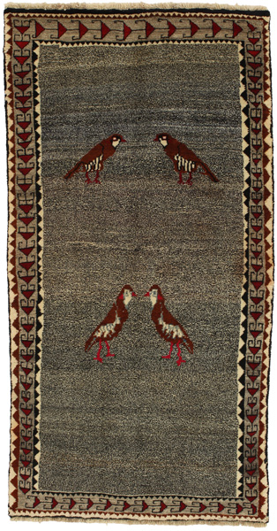 Gabbeh - Qashqai Persian Carpet 240x123
