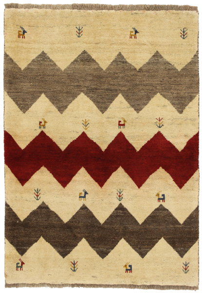 Gabbeh - Qashqai Persian Carpet 172x124