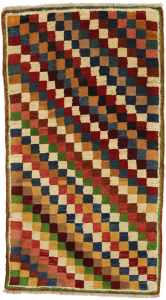 Gabbeh - Bakhtiari Persian Carpet 195x110