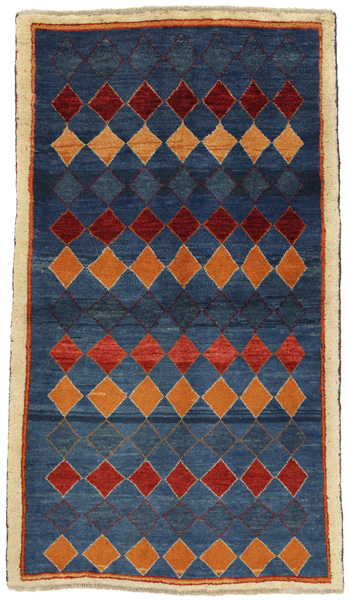Gabbeh - Qashqai Persian Carpet 195x110