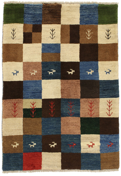 Gabbeh - Bakhtiari Persian Carpet 175x120