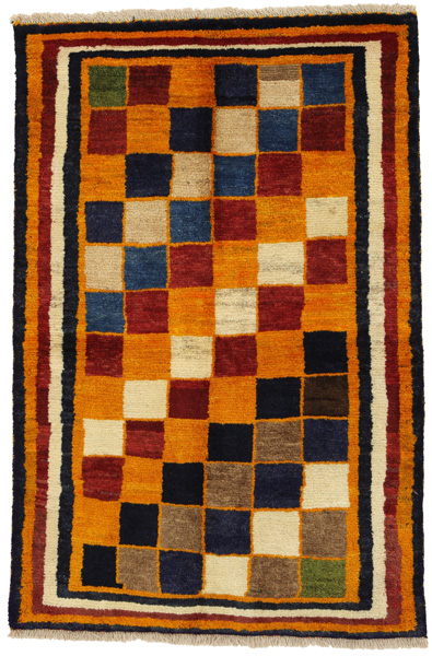Gabbeh - Bakhtiari Persian Carpet 152x102