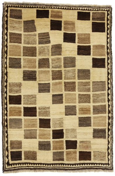 Gabbeh - Bakhtiari Persian Carpet 166x112