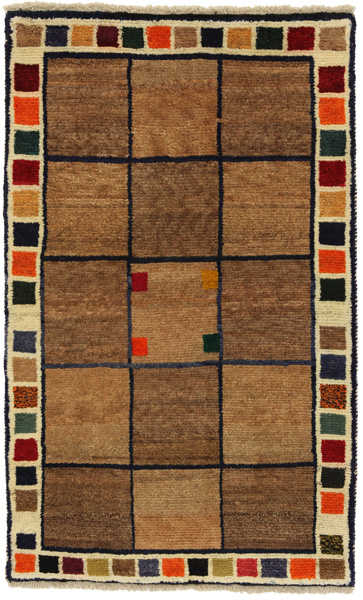 Gabbeh - Qashqai Persian Carpet 190x115