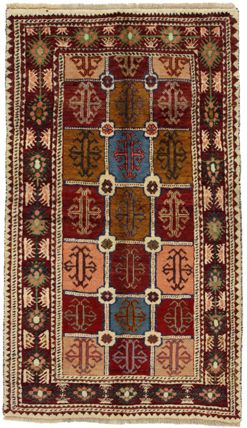 Gabbeh - Bakhtiari Persian Carpet 199x115