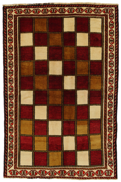 Gabbeh - Qashqai Persian Carpet 192x128