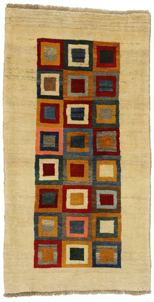 Gabbeh - Bakhtiari Persian Carpet 199x103