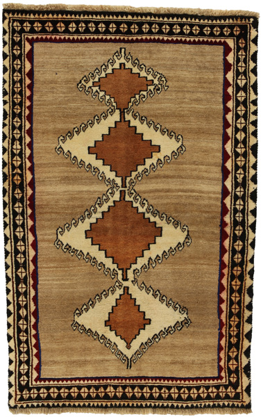 Gabbeh - Qashqai Persian Carpet 172x109