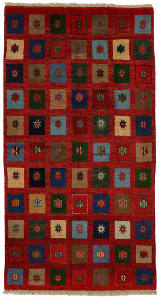 Gabbeh - Bakhtiari Persian Carpet 192x102