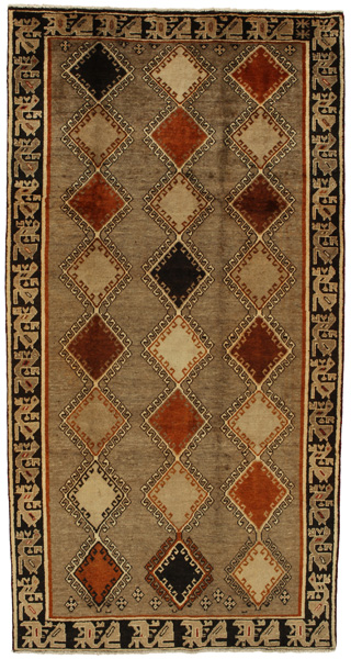 Gabbeh - Qashqai Persian Carpet 290x149