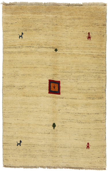 Gabbeh - Qashqai Persian Carpet 166x107