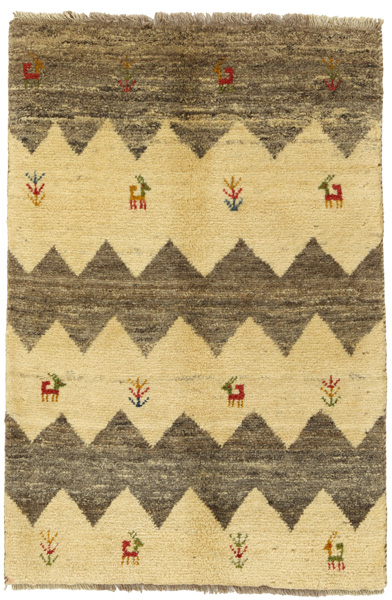 Gabbeh - Qashqai Persian Carpet 117x78