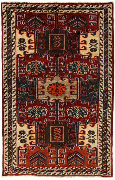 Gabbeh - Bakhtiari Persian Carpet 192x124