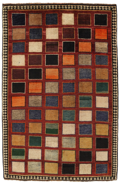 Gabbeh - Bakhtiari Persian Carpet 203x131