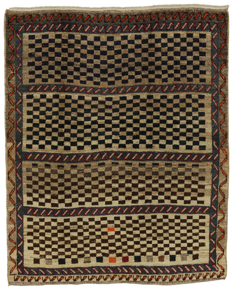 Gabbeh - Bakhtiari Persian Carpet 184x149