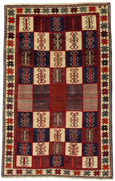 Gabbeh - Bakhtiari Persian Carpet 217x136