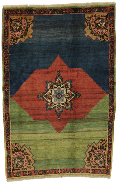 Gabbeh - Bakhtiari Persian Carpet 180x116