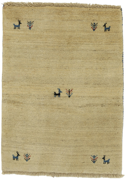 Gabbeh - Qashqai Persian Carpet 121x87