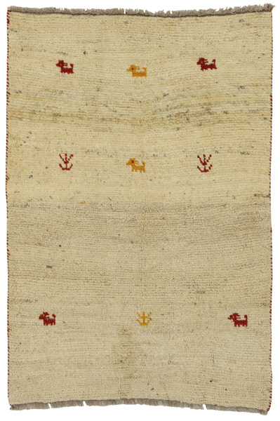 Gabbeh - Qashqai Persian Carpet 144x96