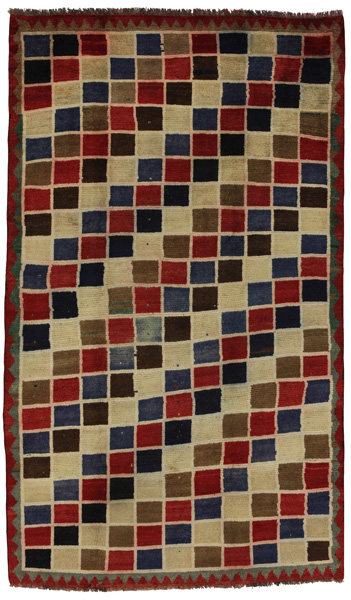 Gabbeh - Bakhtiari Persian Carpet 241x144