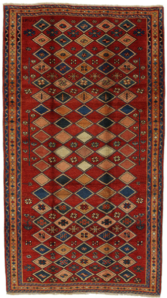 Gabbeh - Bakhtiari Persian Carpet 291x161