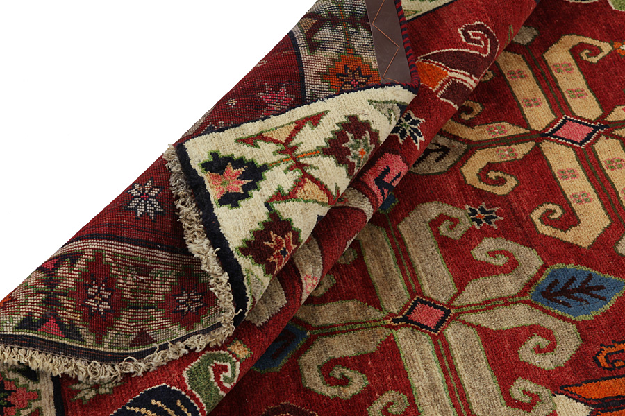 Gabbeh - Qashqai Persian Carpet 294x154 - Picture 4