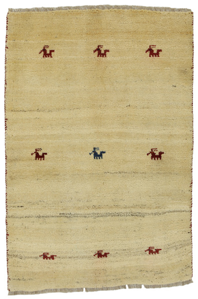 Gabbeh - Qashqai Persian Carpet 141x95