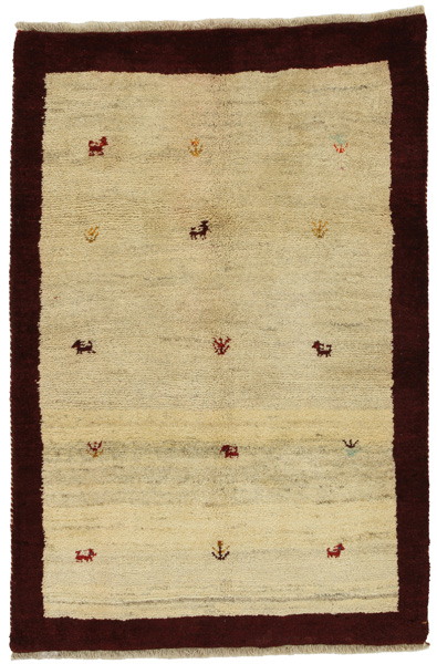 Gabbeh - Qashqai Persian Carpet 151x101