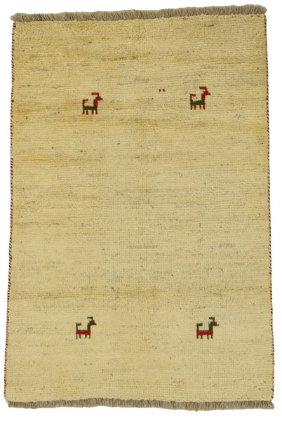 Gabbeh - Qashqai Persian Carpet 143x97