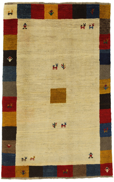 Gabbeh - Qashqai Persian Carpet 198x126