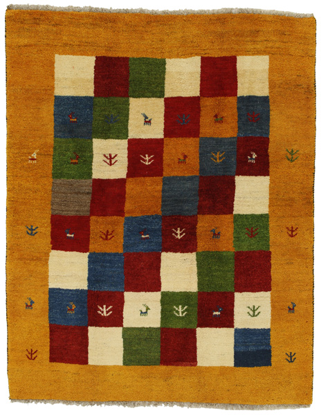 Gabbeh - Bakhtiari Persian Carpet 200x158