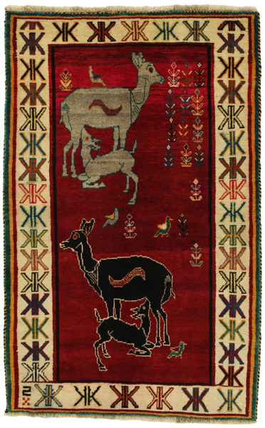 Gabbeh Persian Carpet 180x113