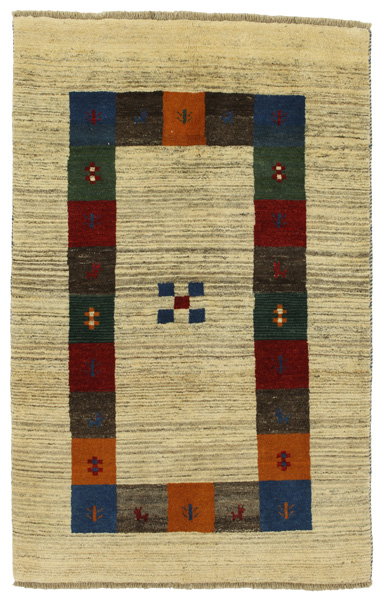 Gabbeh - Qashqai Persian Carpet 193x124