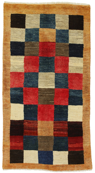 Gabbeh - Bakhtiari Persian Carpet 184x99