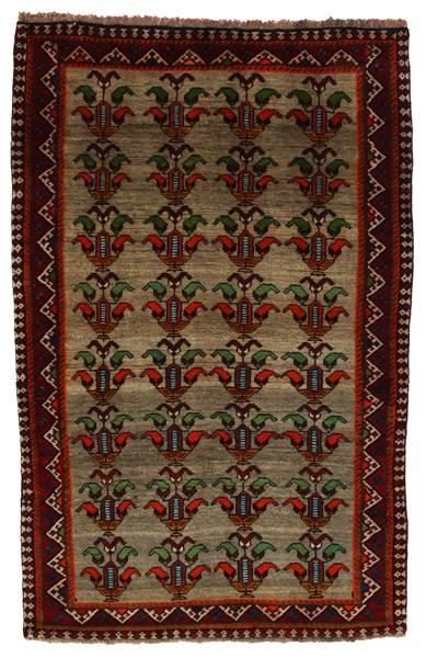 Gabbeh - Qashqai Persian Carpet 176x112