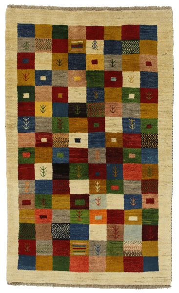 Gabbeh - Bakhtiari Persian Carpet 194x118