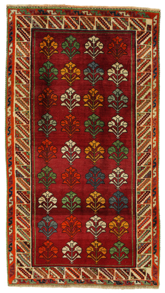 Gabbeh - Qashqai Persian Carpet 215x121