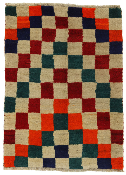 Gabbeh - Bakhtiari Persian Carpet 124x92