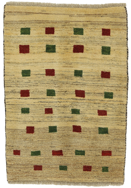 Gabbeh - Qashqai Persian Carpet 123x86