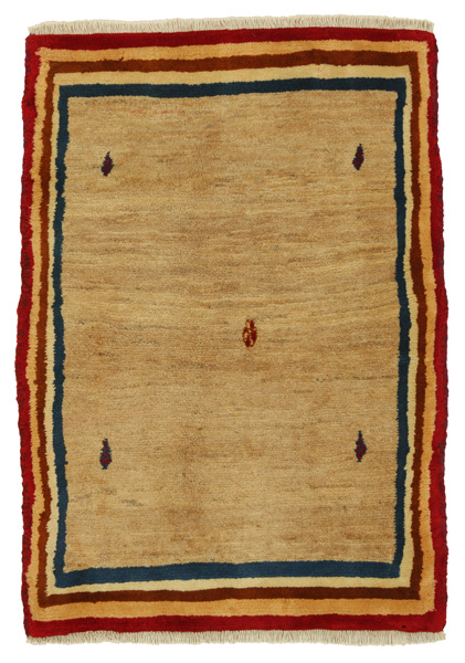 Gabbeh - Qashqai Persian Carpet 118x85