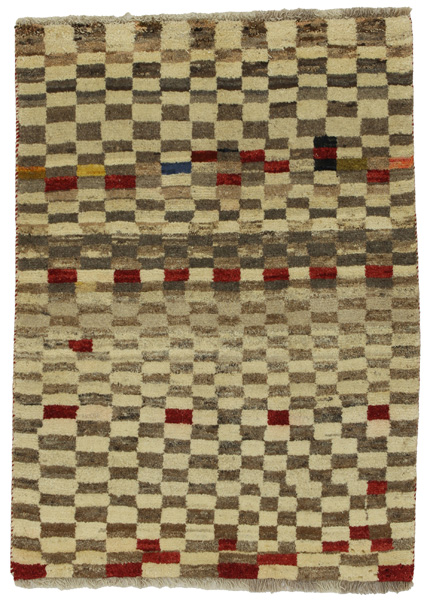 Gabbeh - Qashqai Persian Carpet 140x100