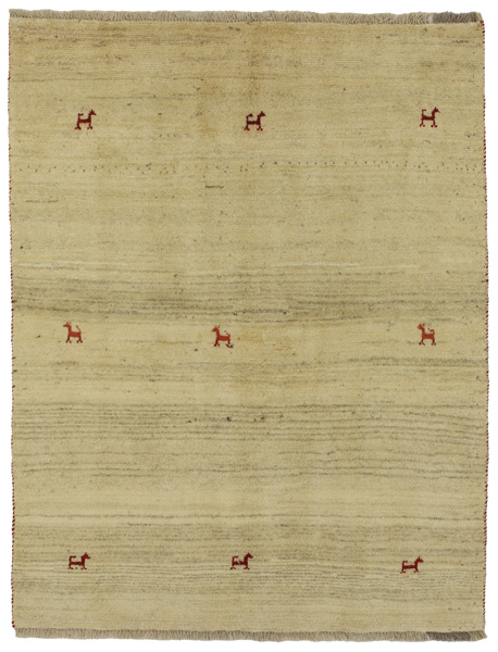 Gabbeh - Qashqai Persian Carpet 194x150