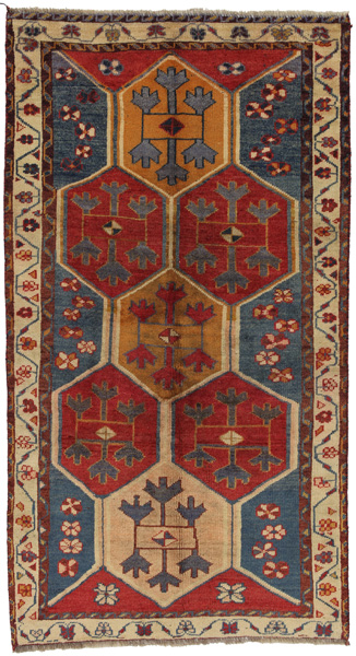 Gabbeh - Qashqai Persian Carpet 227x124