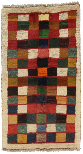 Gabbeh Persian Carpet 142x78