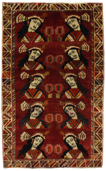 Gabbeh - Qashqai Persian Carpet 240x150