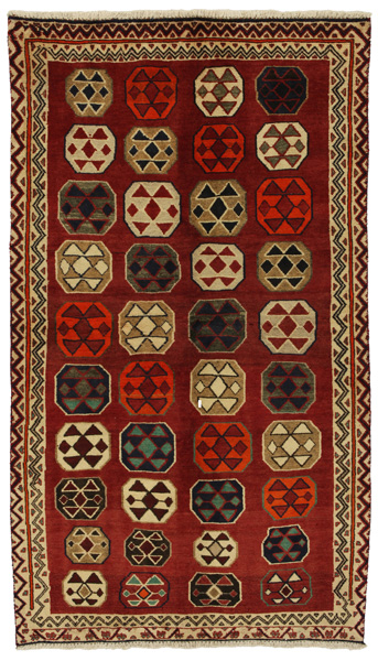 Gabbeh - Bakhtiari Persian Carpet 205x117