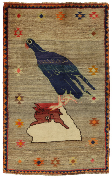 Gabbeh - Qashqai Persian Carpet 160x100
